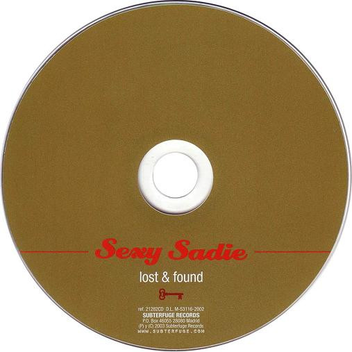 Sexy Sadie - Lost & Found | Subterfuge Records (21282CD) - 2