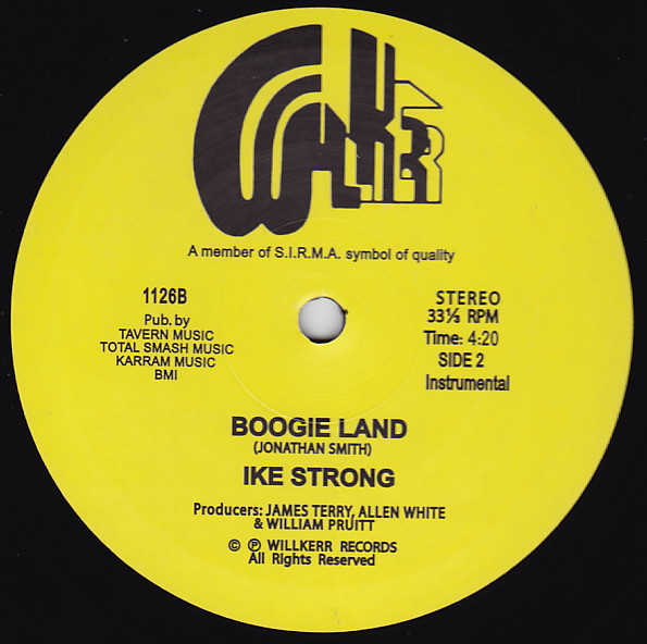 Ike Strong - Boogie Land | Willkerr Records (1126) - 3