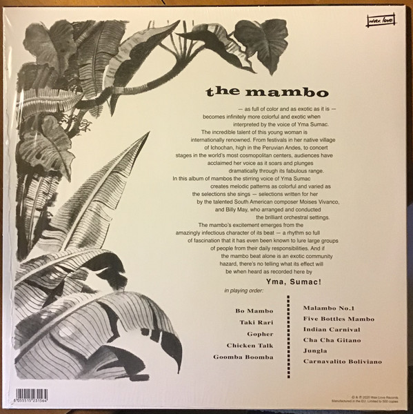 Yma Sumac - Mambo! | Wax Love Records (WLV 82139LP) - 2