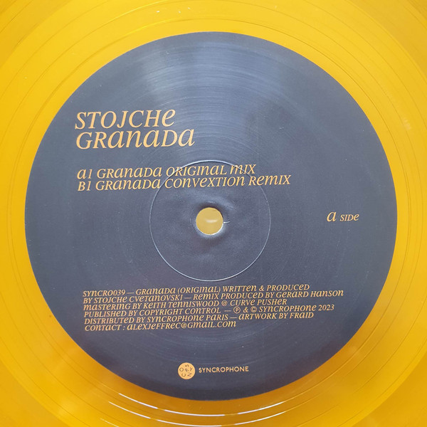 Stojche - Granada | Syncrophone Recordings (SYNCRO39)