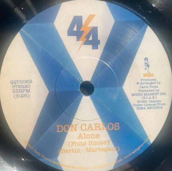 Don Carlos - Mediterraneo / Alone | Tesla Groove (QQT006) - main Don Carlos - Mediterraneo / Alone | Tesla Groove (QQT006) - main