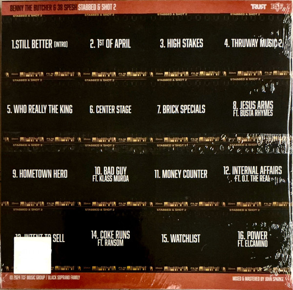 Benny & 38 Spesh - Stabbed & Shot 2 | Black Soprano Family (NXT139-LP) - 2 Benny & 38 Spesh - Stabbed & Shot 2 | Black Soprano Family (NXT139-LP) - 2