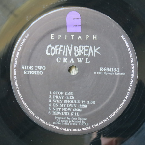 Coffin Break - Crawl | Epitaph (E86413-1) - 4 Coffin Break - Crawl | Epitaph (E86413-1) - 4