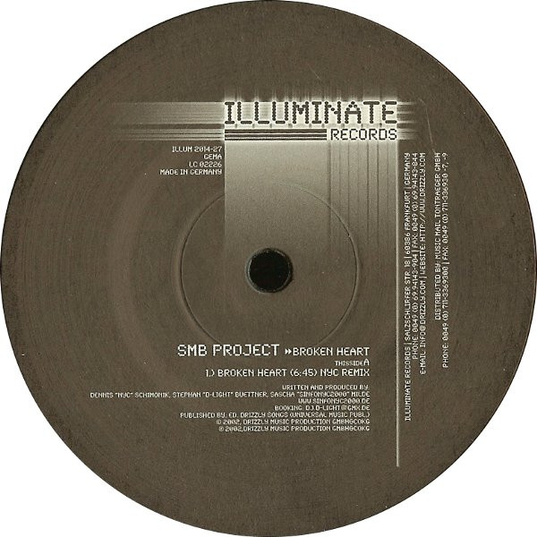 SMB Project - Broken Heart | Illuminate Records (ILLUM2014-27) - 2