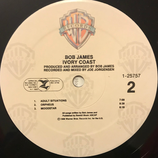 Bob James - Ivory Coast | Warner Bros. Records (9 25757-1) - 4 Bob James - Ivory Coast | Warner Bros. Records (9 25757-1) - 4