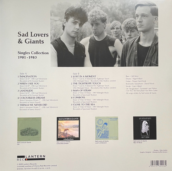 Sad Lovers And Giants - Singles Collection 1981-1983 | Lantern Rec. (LANR051) - 4 Sad Lovers And Giants - Singles Collection 1981-1983 | Lantern Rec. (LANR051) - 4