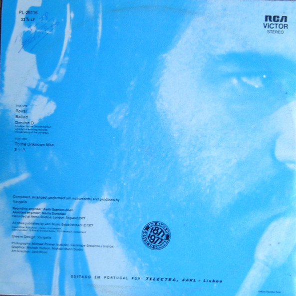 Vangelis - Spiral | RCA Victor (PL-25116) - 2