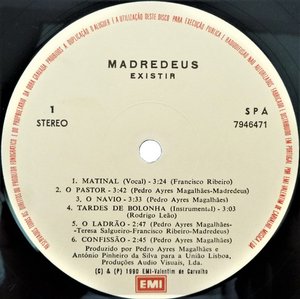 Madredeus - Existir | EMI (7946471) - 3 Madredeus - Existir | EMI (7946471) - 3