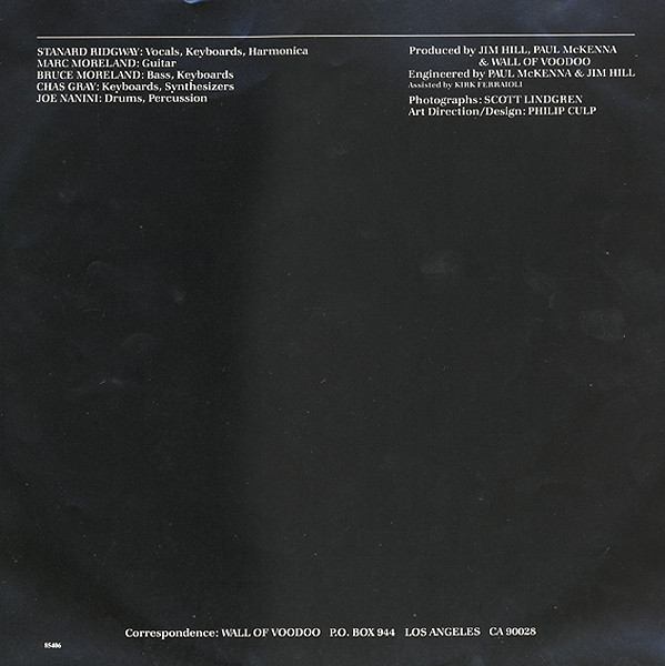 Wall Of Voodoo - Dark Continent | I.R.S. Records (ILP 85406) - 3 Wall Of Voodoo - Dark Continent | I.R.S. Records (ILP 85406) - 3