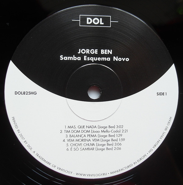 Jorge Ben - Big Ben (Brazil's Towering Talent Of Guitar And Song) | DOL (DOL825HG) - 3