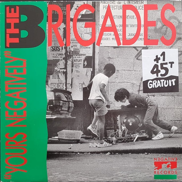 The Brigades - Yours Negatively | Negative Records (NLP 003) - main