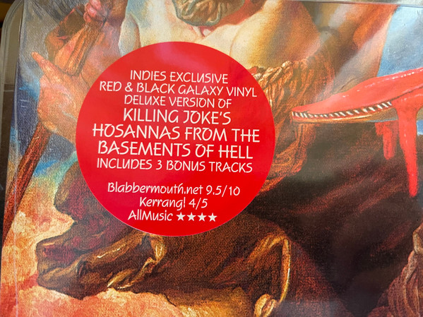 Killing Joke - Hosannas From The Basements Of Hell | Cooking Vinyl (COOKLP346XX) - 2