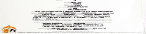 Frank Zappa - Frank Zappa Meets The Mothers Of Prevention | Barking Pumpkin Records (ST-74203) - 3 Frank Zappa - Frank Zappa Meets The Mothers Of Prevention | Barking Pumpkin Records (ST-74203) - 3