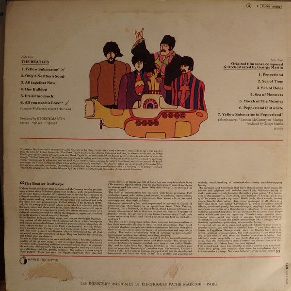 The Beatles - Yellow Submarine | Apple Records (2C 062-04002) - 2 The Beatles - Yellow Submarine | Apple Records (2C 062-04002) - 2