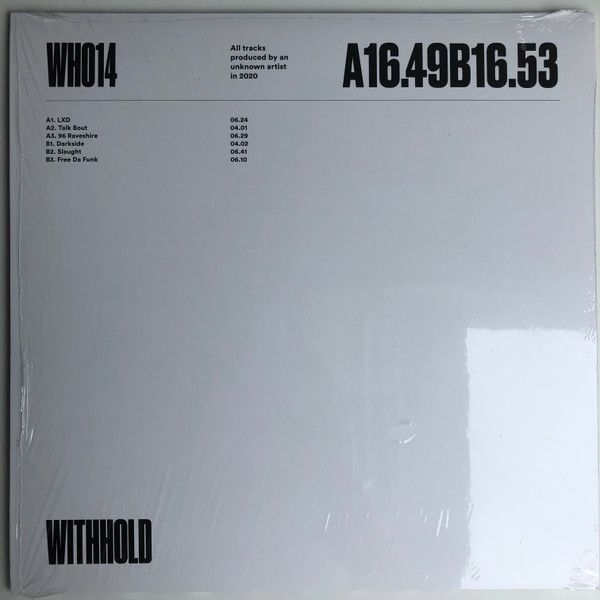 Synkro - WH014 | Withhold (WITHHOLD014) - 2