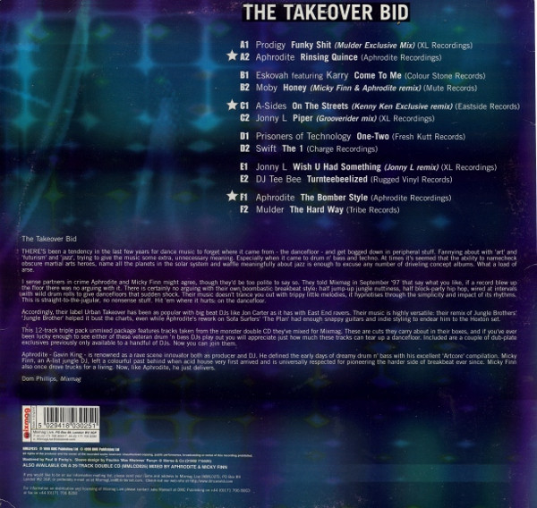 Aphrodite & Micky Finn - The Takeover Bid | Mixmag Presents (MMLLP025) - 2