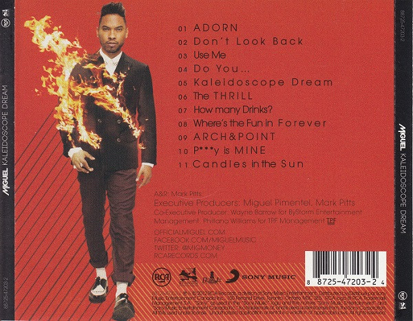Miguel - Kaleidoscope Dream | RCA (88725-47203-2) - 2 Miguel - Kaleidoscope Dream | RCA (88725-47203-2) - 2