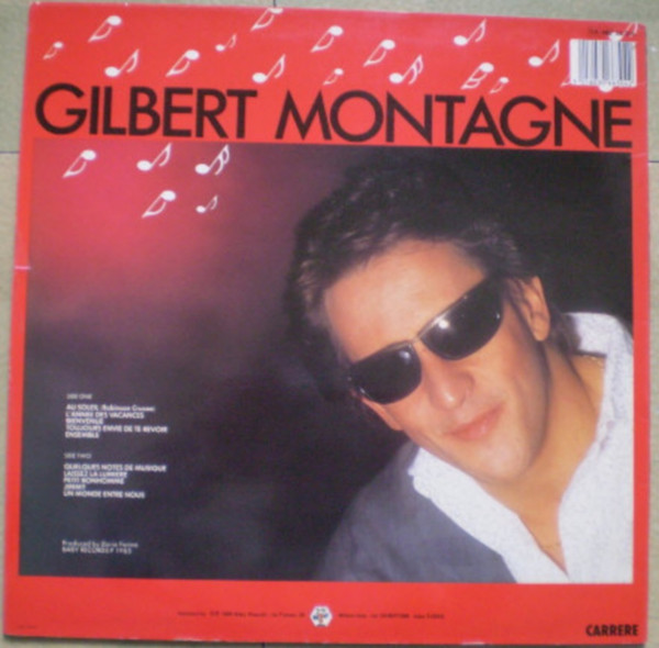 Gilbert Montagné - Quelques Notes De Musique | Carrere (66304) - 2