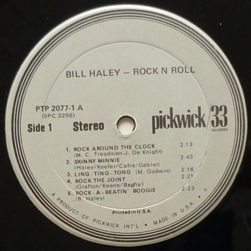 Bill Haley - Rock N Roll | Pickwick (PTP-2077) - 2 Bill Haley - Rock N Roll | Pickwick (PTP-2077) - 2