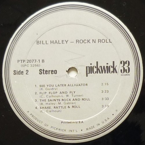 Bill Haley - Rock N Roll | Pickwick (PTP-2077) - 3 Bill Haley - Rock N Roll | Pickwick (PTP-2077) - 3
