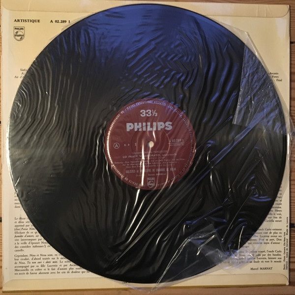 Giovanni Battista Pergolesi - Lo Frate 'Nnamorato | Philips (A 02.289 L) - 3