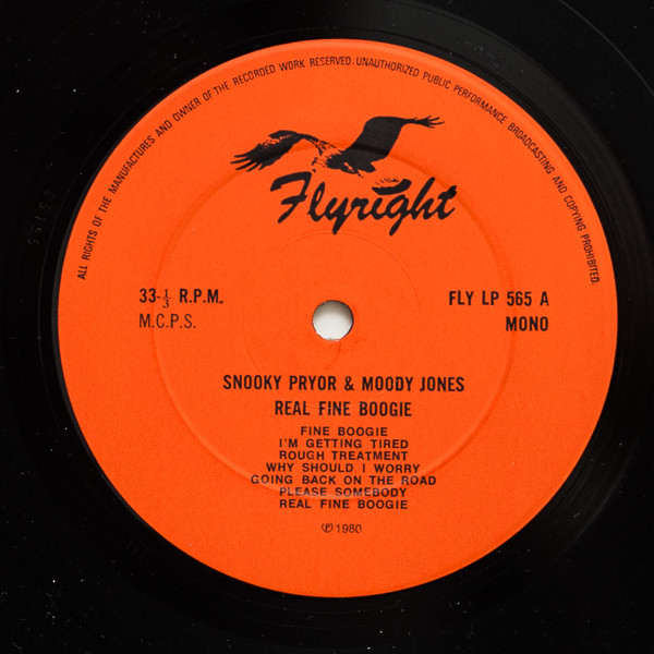 Snooky & Moody - Real Fine Boogie | Flyright Records (FLY 565) - 3 Snooky & Moody - Real Fine Boogie | Flyright Records (FLY 565) - 3