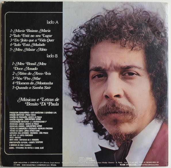 Benito Di Paula - Benito Di Paula | Copacabana (COLP-12080) - 2 Benito Di Paula - Benito Di Paula | Copacabana (COLP-12080) - 2