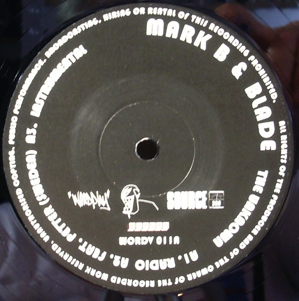 Mark B & Blade - The Unknown (Remixes) | Wordplay Records (WORDV 011) - 3