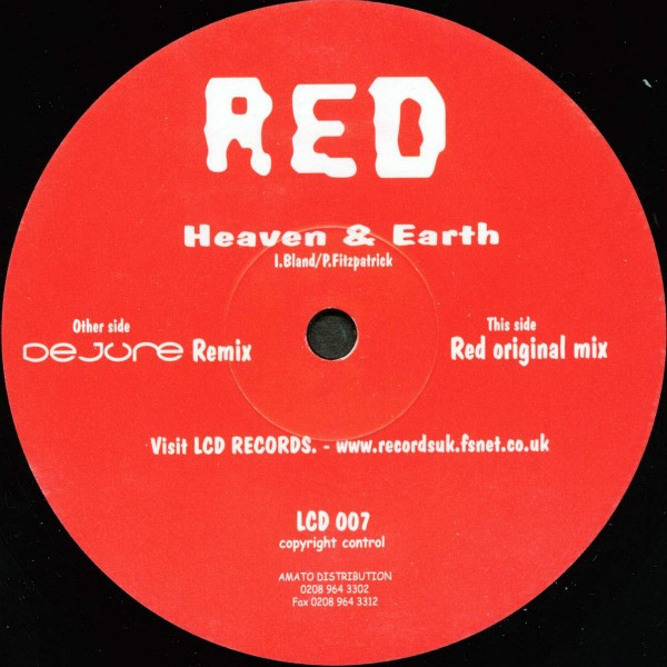 Red - Heaven & Earth | LCD Records (LCD 007) - main