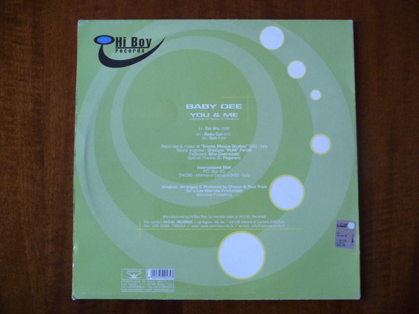 Baby Dee - You & Me | Hi Boy Records (HI 03.21) - 2