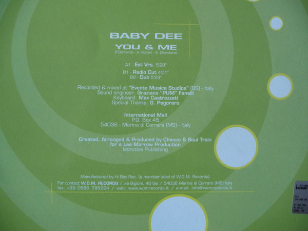Baby Dee - You & Me | Hi Boy Records (HI 03.21) - 3