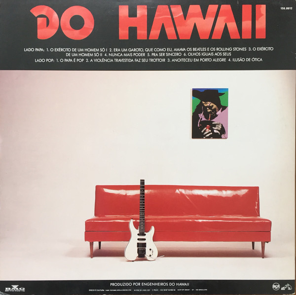 Engenheiros Do Hawaii - O Papa É Pop | RCA (150.0012) - 2