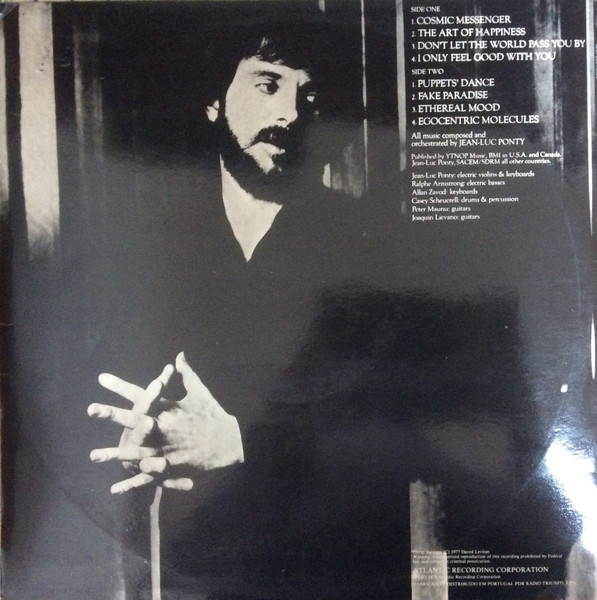 Jean-Luc Ponty - Cosmic Messenger | Atlantic (LP-S-39-43) - 2