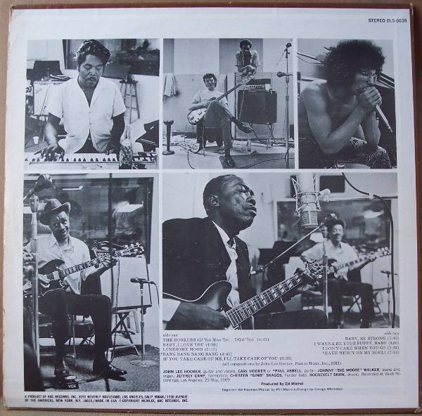 John Lee Hooker Featuring Earl Hooker - If You Miss 'Im ... I Got 'Im | Bluesway (BLS-6038) - 2 John Lee Hooker Featuring Earl Hooker - If You Miss 'Im ... I Got 'Im | Bluesway (BLS-6038) - 2