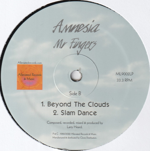 Mr. Fingers - Amnesia | Alleviated Records (ML9002LP) - 4 Mr. Fingers - Amnesia | Alleviated Records (ML9002LP) - 4