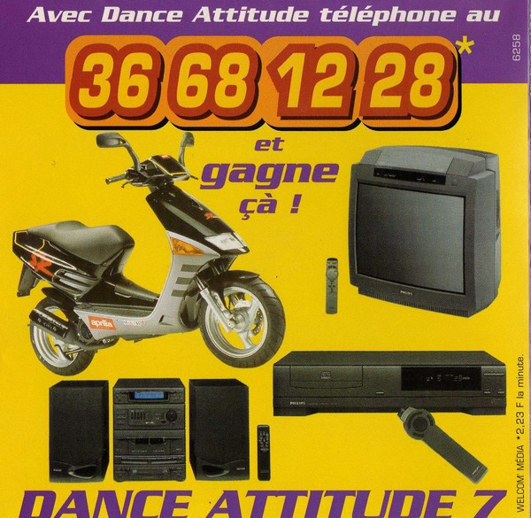 Various - Dance Attitude 7 | PolyGram Projets Spéciaux (6258) - 3