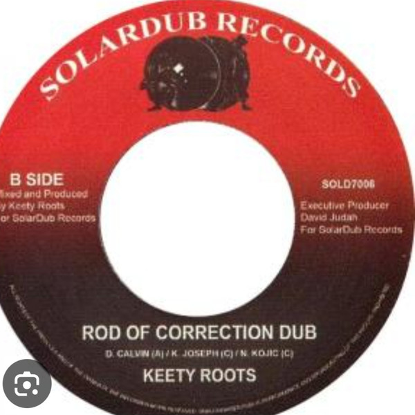 Donovan Kingjay - Rod Of Correction | Solardub Records (SOLD7006) - 2