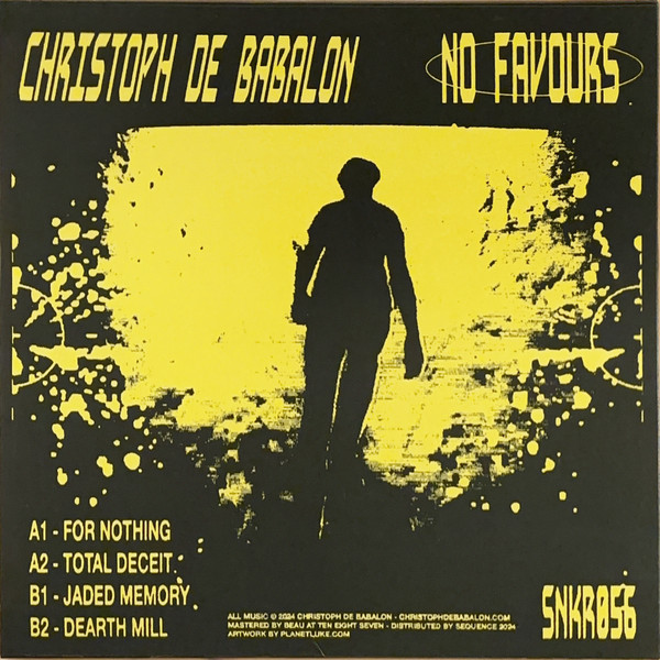 Christoph De Babalon - No Favours | Sneaker Social Club (SNKR056) - 2