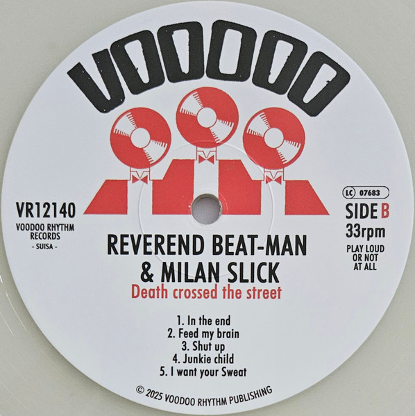 Reverend Beat-Man & Milan Slick - Death Crossed The Street | Voodoo Rhythm (VR12140) - 4 Reverend Beat-Man & Milan Slick - Death Crossed The Street | Voodoo Rhythm (VR12140) - 4