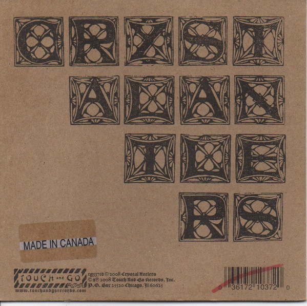 Crystal Antlers - Crystal Antlers | Touch And Go (tg337cd) - 2
