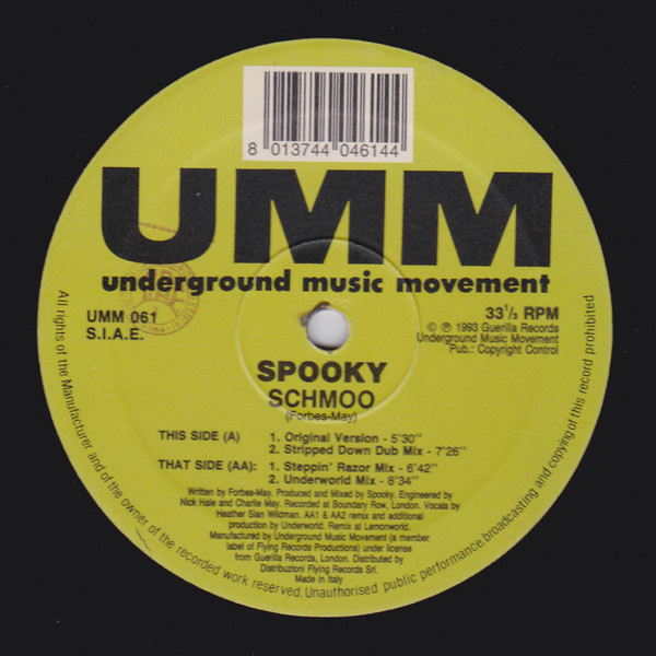 Spooky - Schmoo | UMM (UMM 061) - main
