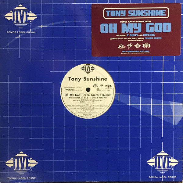 Tony Sunshine - Oh My God (Green Lantern Remix) | Jive (JDAB-64703-1) - main