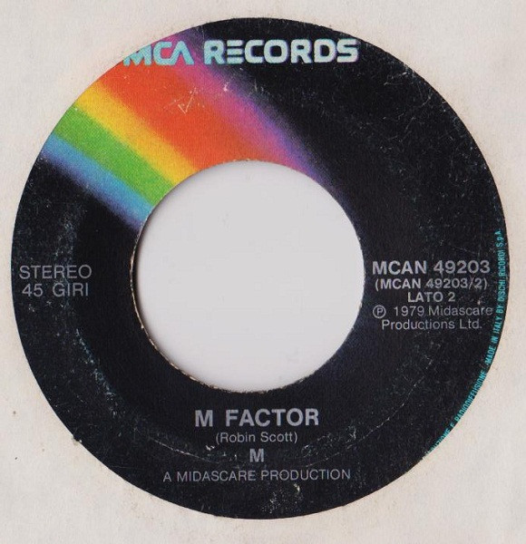 M - Pop Muzik | MCA Records (MCAN 49203) - 4