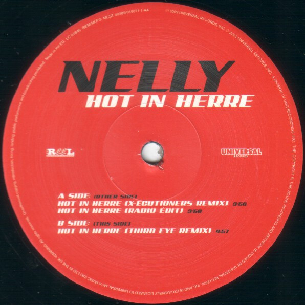 Nelly - Hot In Herre | Universal Records (MCST 40289) - 4