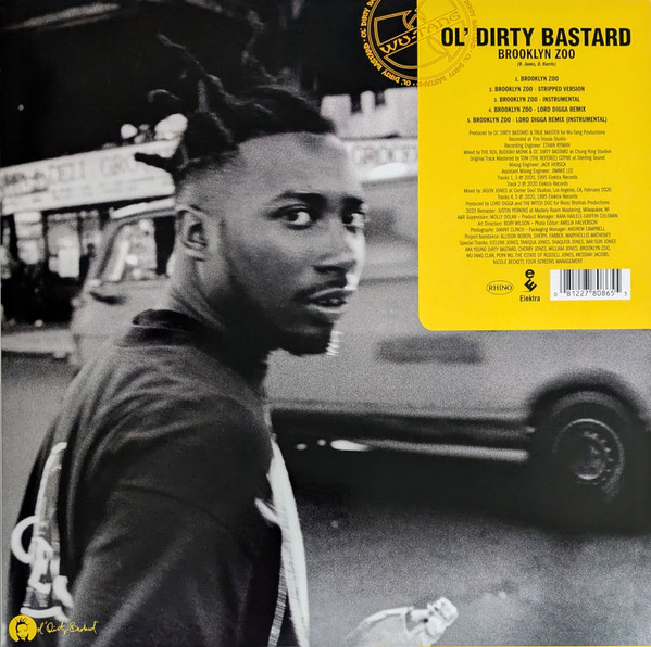 Ol' Dirty Bastard - Shimmy Shimmy Ya / Brooklyn Zoo | Rhino Records (RCV1 728269) - 2