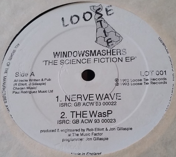 Window Smashers - The Science Fiction EP | Loose Tie Records (LOT 001) - main
