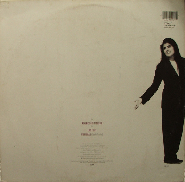 Tanita Tikaram - We Almost Got It Together | WEA (YZ 443T) - 2 Tanita Tikaram - We Almost Got It Together | WEA (YZ 443T) - 2