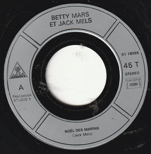 Betty Mars Et Jack Mels - Noël Des Marins | JC Records (S1 18055) - 3