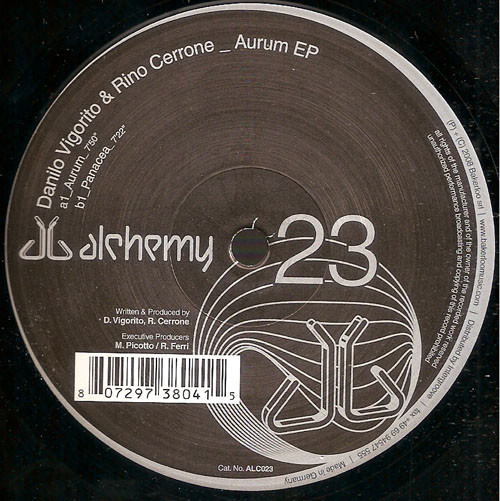 Danilo Vigorito & Rino Cerrone - Aurum EP | Alchemy (ALC023) - 2