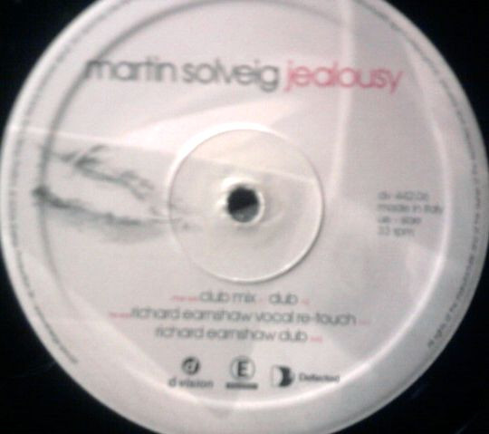 Martin Solveig - Jealousy (Part One) | D:vision Records (DV 442.06) - 4 Martin Solveig - Jealousy (Part One) | D:vision Records (DV 442.06) - 4